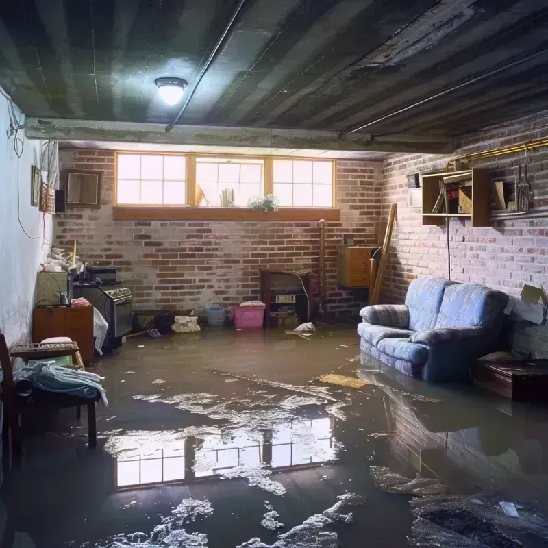 Flooded Basement Cleanup in Pembroke, NH